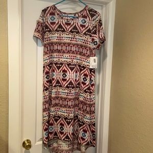LulaRoe XL Carly Dress.